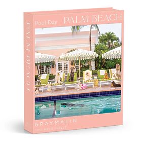 Galison Puzzle Psy w Palm Beach Gray Malin 1000 elementów, Galison