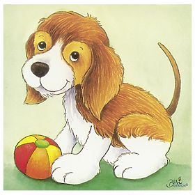 Goki Drewniane klocki Młode zwierzęta 4 szt.