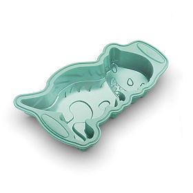 Jata Dziecięcy mini zestaw akumulatorowy 3 w 1 - mikser, siekacz i forma