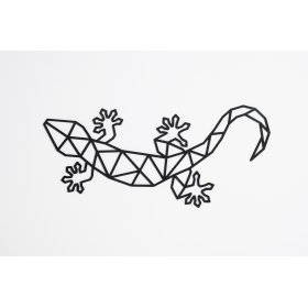 Drewniany obraz geometryczny - Jaszczurka - różne kolory, Elka Design