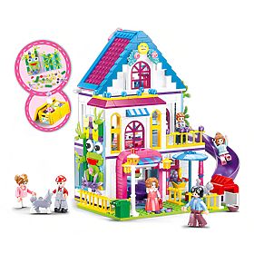 Klocki Sluban Girls Dream M38-B0974 - Wesoła willa