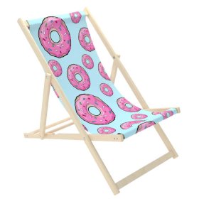 Krzesło plażowe Pink Donuts, CHILL