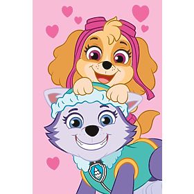 Koc z polaru Paw Patrol - Skye i Everest