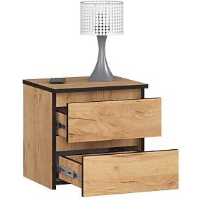 KOMODA CL2 2SZ CLP PK DĄB CRAFT