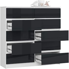KOMODA K120 10SZ CLP PK GRAFIT POŁYSK