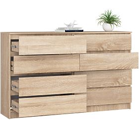 KOMODA K160 8SZ CLP PK DĄB SONOMA