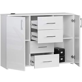 KOMODA K45 PK BIAŁY POŁYSK
