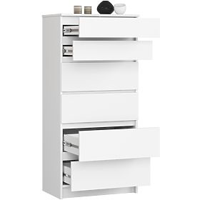 KOMODA K60 6SZ CLP PK BIAŁA