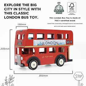 Le Toy Van Autobus Londyn