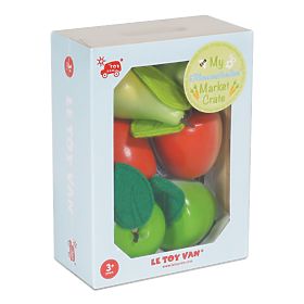 Le Toy Van Crate z jabłkami i gruszkami