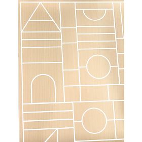 Le Toy Van Petilou Wózek z tęczowymi klockami