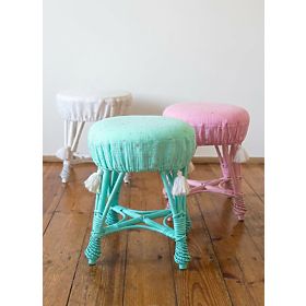 LILU Duży wiklinowy fotelik