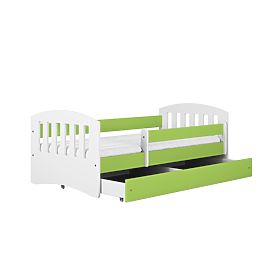Łóżko dziecięce Classic - zielone, Kocot Kids