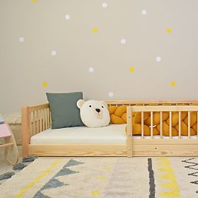 Łóżko dziecięce Montessori Woodie - naturalne