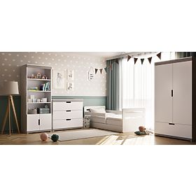 Łóżko dziecięce Ourbaby Tomi - białe, Kocot Kids