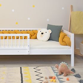 Łóżko dziecięce Willow Plus - białe, Ourbaby®