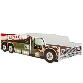 Łóżko pojedyncze Rakieta 140x70 z materacem