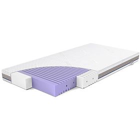 Materac do łóżeczka ASEPTIC z pianki antybakteryjnej: Rozmiar - 140x70, Rücken