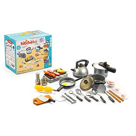 Mini kuchnia garnki akcesoria do kuchni dla dzieci, MULTISTORE