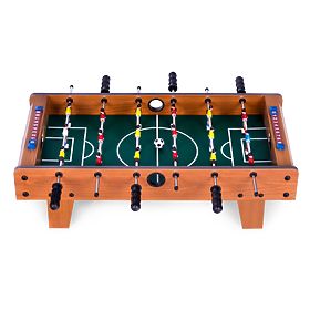 Mini piłkarzyki stołowe 69x35,5 cm drewniane ECOTOYS