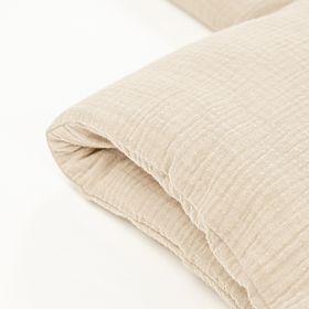 Muślinowa pościel Ourbaby 135x100 + 40x60 cm - ecru