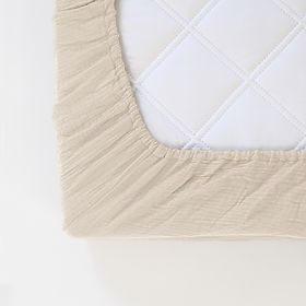 Muślinowe prześcieradło Ourbaby 140x70 cm - ecru