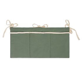 Muślinowy organizer Ourbaby 30x60 cm - zielony