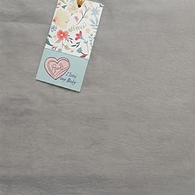 Ochraniacz do łóżeczka - jasnoszary