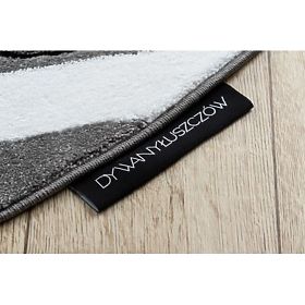 Okrągły dywan PETIT SZCZENIĘ, szary, F.H.Kabis