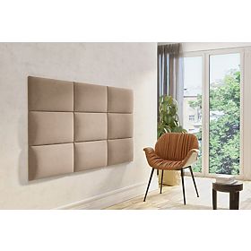 Tapicerowany panel Klasic - beżowy, MIRAS