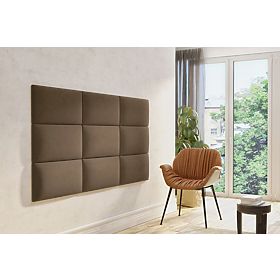 Panel tapicerowany Klasik - kakaowy