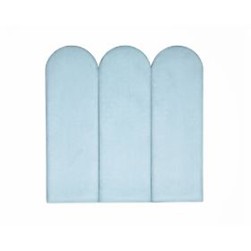 Panel tapicerowany Obluček - baby blue