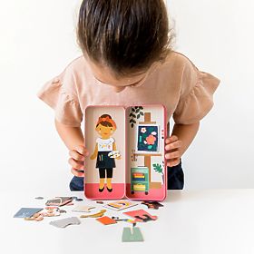 Petit Collage Puzzle magnetyczne Artysta