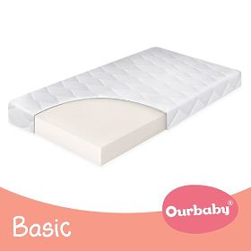 Piankowy materac Ourbaby Basic - 200x120 cm, Ourbaby®