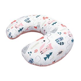 Poduszka do karmienia Fox - różowa