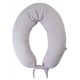Poduszka MOON MUSLIN 260cm - szara, Babymatex