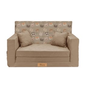 Rozkładana sofa dla dzieci Classic - Medvídci