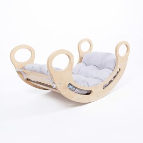 Poduszka huśtawka Montessori - szara