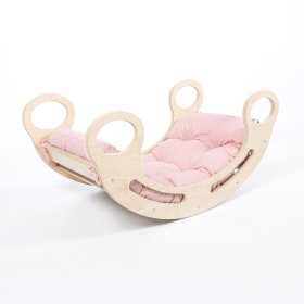 Poduszka huśtawka Montessori - różowa