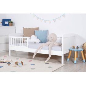 Łóżko dziecięce Junior białe 160x70 cm, Ourbaby