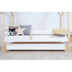 Rozkładane dodatkowe łóżko Vario z materacem piankowym - SCANDI, Litdrew