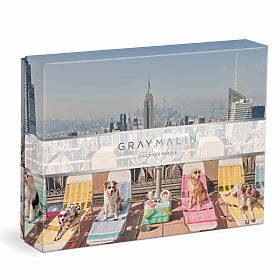 Puzzle Galison Psy w Nowym Jorku Gray Malin 1000 elementów, Galison