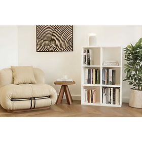 Regał Malax MINI 2X3 BIAŁY