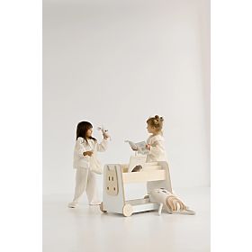 Regał na zabawki z kółkami