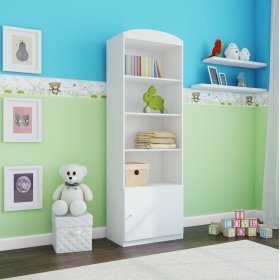 Regał Ourbaby - wąski - biały, Ourbaby
