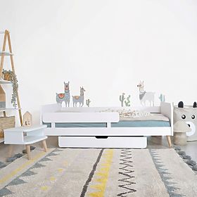 Rosnące łóżko Nell 2w1 - białe, Ourbaby®