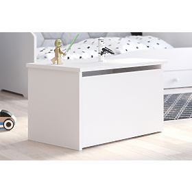 Skrzynia na zabawki Daria biała