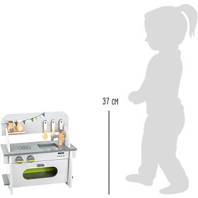 small foot Drewniana kuchnia Compact