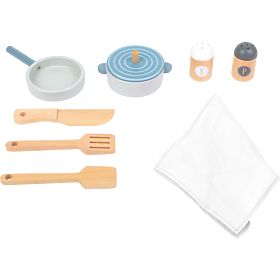 small foot Drewniana kuchnia Gourmet różowa