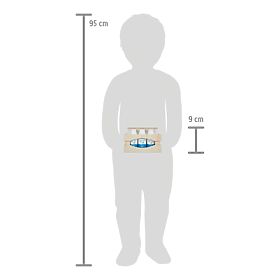 small foot Drewniana skrzynka z butelkami na mleko Fresh